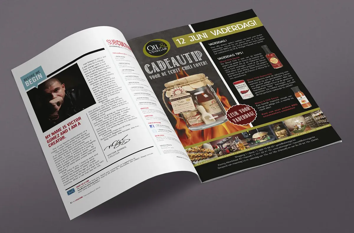 Magazine-ontwerp — Magazine