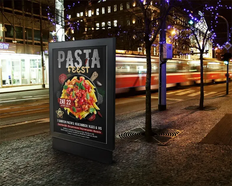 Pasta Feest — Poster
