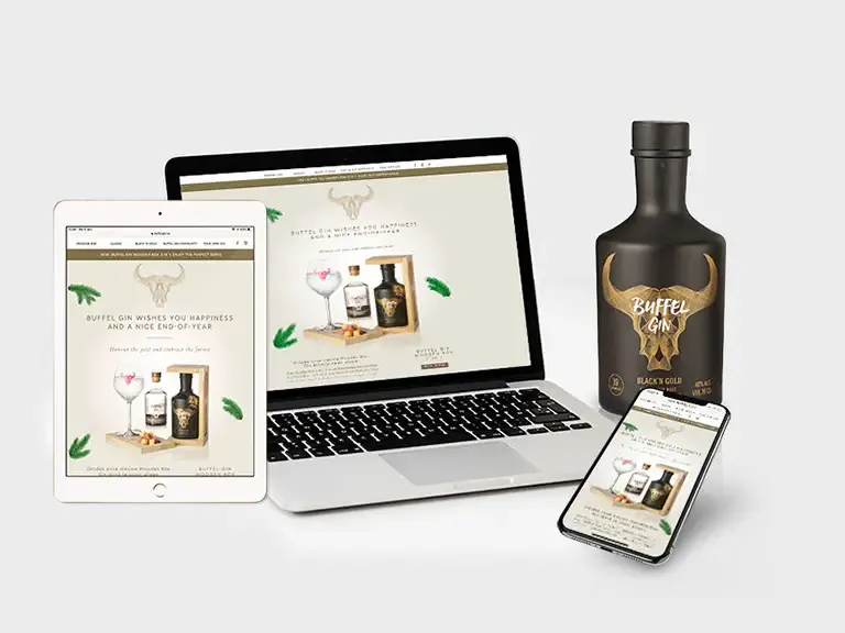 Website Buffel Gin