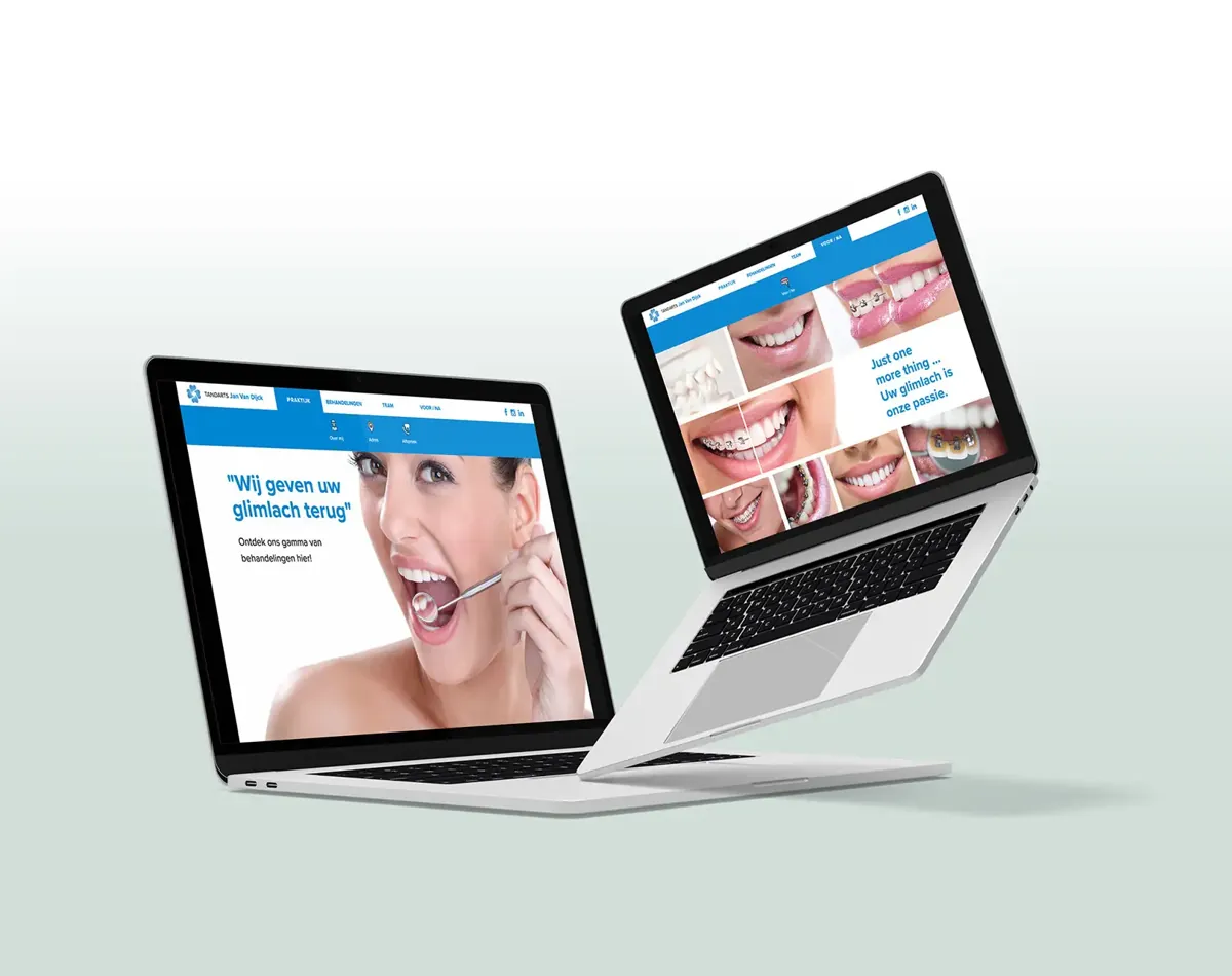 Website tandarts Jan Van Dijck