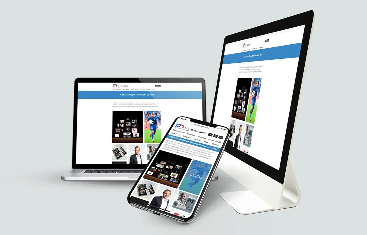 Responsive webdesign voorbeeld